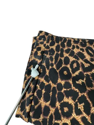 PrettyLittleThing Leopard Print Bodycon Midi Dress Women’s 12 Y2K Animal Print thumbnail 11