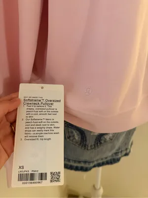 lululemon athletica pastel Pink Sweatshirt thumbnail 4