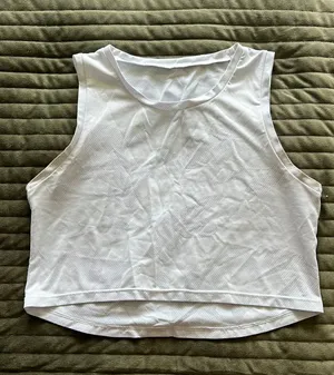 Crop Tank White thumbnail 1
