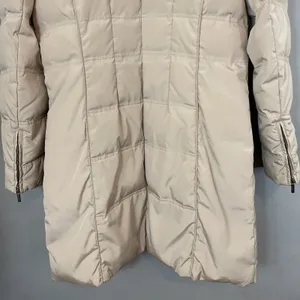 Laundry by Shelli Segal Down Puffer‎ Coat Fur Trim Detachable Hood Women Large thumbnail 6