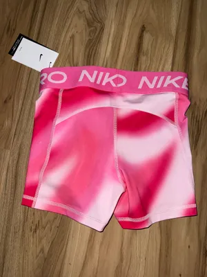 Nike Pro 3” Pink Shorts thumbnail 2