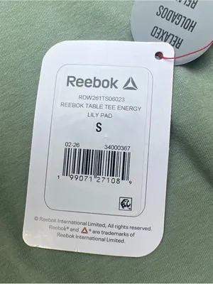 Reebok Table Tee Identity 2.0 Balsam & Engery Lilypad S/S Womens Shirts (2)|Sz:S thumbnail 3