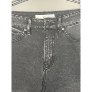 KanCan Jeans Women 0/23 Black High Rise Tapered Ankle Denim KC7196DG thumbnail 2