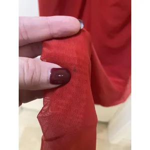 House Of CB Katarina Dress Womens XS Red Mesh Ruched Long Bodycon Maxi Party thumbnail 6