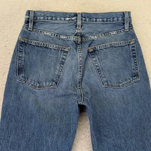 FRAME Le‎ Pegged Jean Bloomfield Distressed High Rise Straight Jeans 24 LPJ385 thumbnail 8