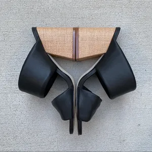 Steve Madden Masterful Chunky Block Heeled Sandal size 6.5 thumbnail 4