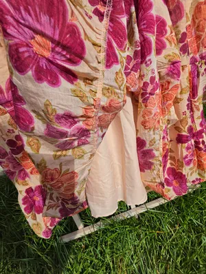 1. STATE Floral Tiered Maxi Dress Mediuml Boho Resort Sundress thumbnail 5