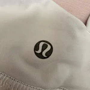 Lululemon Free To Be Bra Light Support Strappy Back Off White Size 6 thumbnail 3