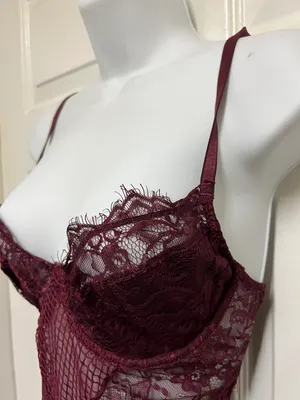 Tic Toc Burgundy Body Con Dress thumbnail 7