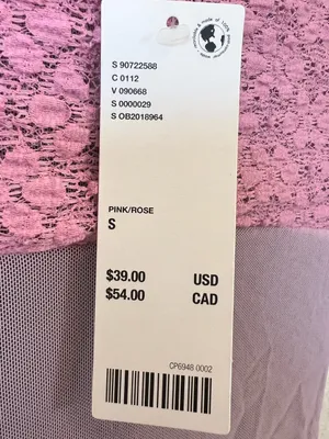 Urban Outfitters Kimchi Blue Dalilah Lace Cropped Top in Pink Small thumbnail 6