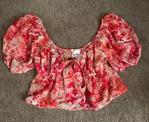 Sky To Moon Crop Top Size M thumbnail 1