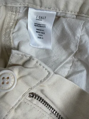 J.Galt Brandy Melville cream cotton pants thumbnail 11