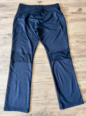 Nike|Black Dri-FIT Fleece-Lined Athletic Leggings with Small Logo sz M thumbnail 2