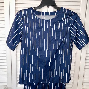 Blue Casual Set Size M thumbnail 2