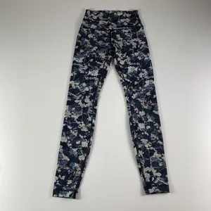 Lululemon Leggings Women's 4 Wunder Under‎ High Rise Spring Bloom LW5AOZ Ladies thumbnail 2