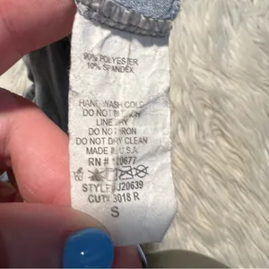 Forever‎ 21 Women's Size Small Bodysuit Mock Neck Faux Suede Light Blue Gray thumbnail 10