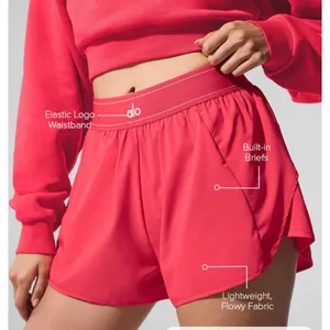 ALO Yoga Match Point Short candy red sold out color thumbnail 5