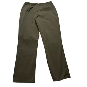 ✨ Halara Wide Leg Stretch Pants‎ Olive Green High Rise Comfy Lounge Active L ✨ thumbnail 3