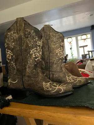 Old West Cowgirl Boots thumbnail 6