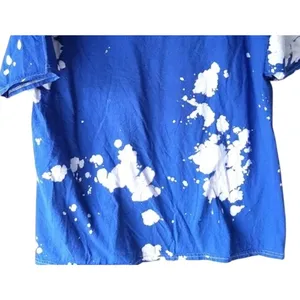 Def Leppard Vintage Style High N Dry Tie Dye Tiger Graphic Unisex T Shirt M Blue thumbnail 7