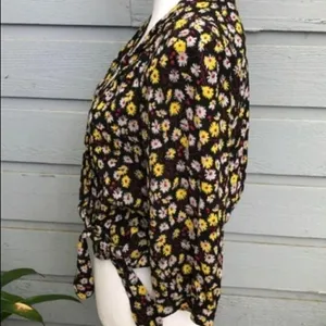 *30off3* Madewell‎ Daisy button down shirt with tie at waist​ thumbnail 9