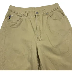Lauren Ralph Lauren Women's Size 8 100% Cotton Denim Jeans Khaki‎ Tan Vintage thumbnail 2