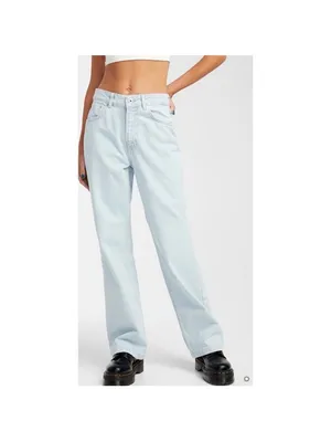 The Ragged Priest Dad Jeans Size 30 Light Wash Cotton‎ Baggy Y2K Grunge Slouchy thumbnail 2