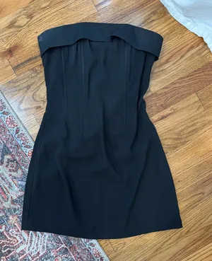 With Jean Corset Mini Dress thumbnail 1