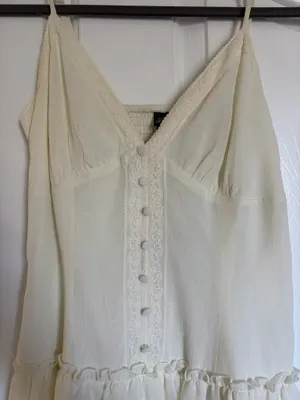 Wild Fable Cream Mini Dress thumbnail 3