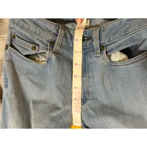 L.L.Bean Bean Flex Jeans Straight Women Size 2 Stretch Pockets Mid Rise Zip thumbnail 3