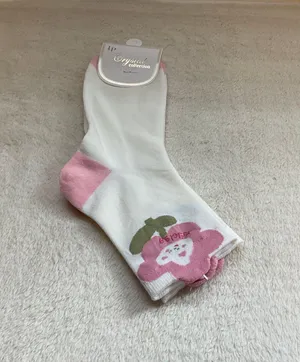 Up Crystal Collection Socks White Size 9 thumbnail 1