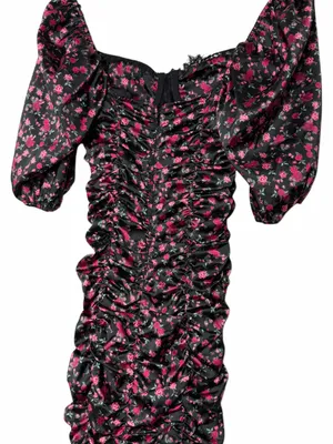 For Love Of Lemons Melrose Floral Mini Dress thumbnail 6