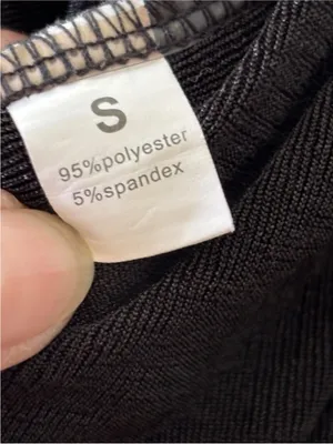 Sexy Black One-Shoulder Ruched Mini Bodycon Dress - Size Small thumbnail 2