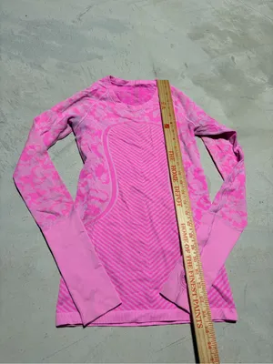Lululemon swiftly tech Women's Seamless Long-Sleeve Active Top Bright Pink 4 thumbnail 3