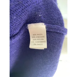 Banana Republic Cashmere Wool Mini Dress Sweater Cowl Neck Quiet Luxury Scandi S thumbnail 5