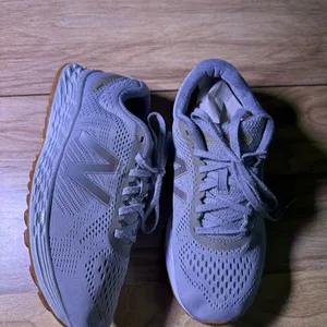 New Balance Light Gray Athletic Sneakers thumbnail 2