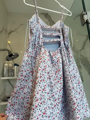 Francesca's Dress Floral thumbnail 2