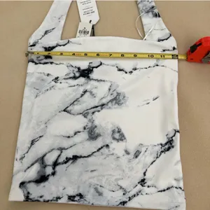 Express Marble-Print Halter Top thumbnail 2