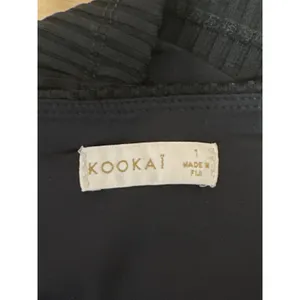 Kookai Women's Black Strapless Sleeveless Ribbed Knit Tube Bandeau Crop Top 1 thumbnail 3