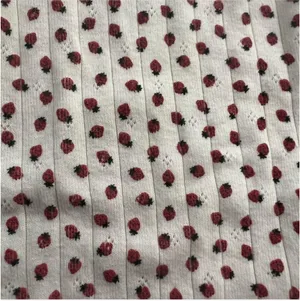 Brandy Melville Strawberry Eyelet Tank thumbnail 2