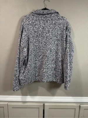 Aerie Heathered Button-Up Shacket thumbnail 3