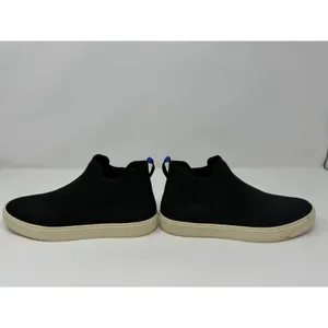 Rothy's Chelsea Sneaker Black Solid Knit Ankle Boot Women Size 7.5 thumbnail 15