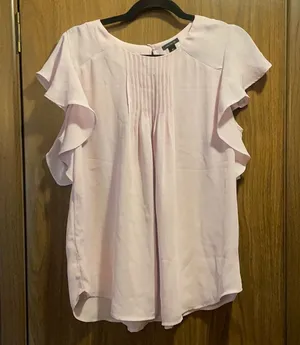 Ann Taylor Purple blouse thumbnail 1