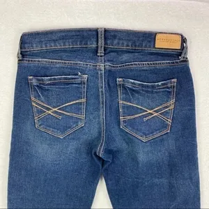 Aeropostale Dark Wash‎ Distressed Skinny Jean thumbnail 4