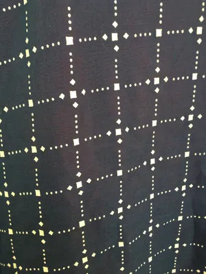 Vintage 70s House Of Bianchi Navy Blue Dot Check Maxi Dress Full Skirt Ruffle S thumbnail 7