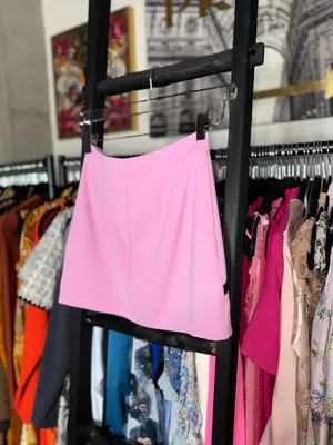 AE AmyEnjoyLife Pink Contrast Trim Mini Skort Women’s Small New NWT thumbnail 6