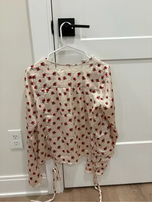Free People Field of Roses Top Size Small thumbnail 6