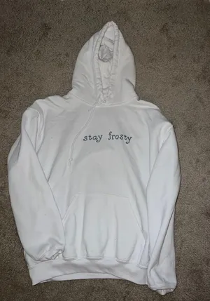 White Sweatshirt Size M thumbnail 1