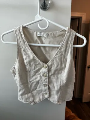 Hollister Vest Cropped thumbnail 1
