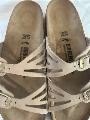Birkenstock Granada Nuback Leather, Sand Castle, Size EU41/US10, NWT Display thumbnail 8